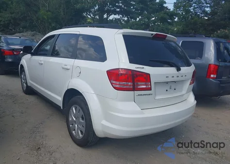 2018 Dodge Journey Se from USA, damaged, VIN 3C4PDCAB4JT381814